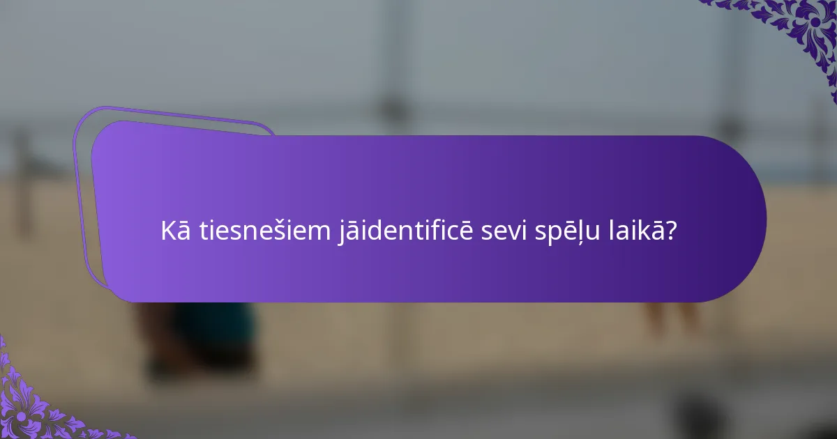 Kā tiesnešiem jāidentificē sevi spēļu laikā?